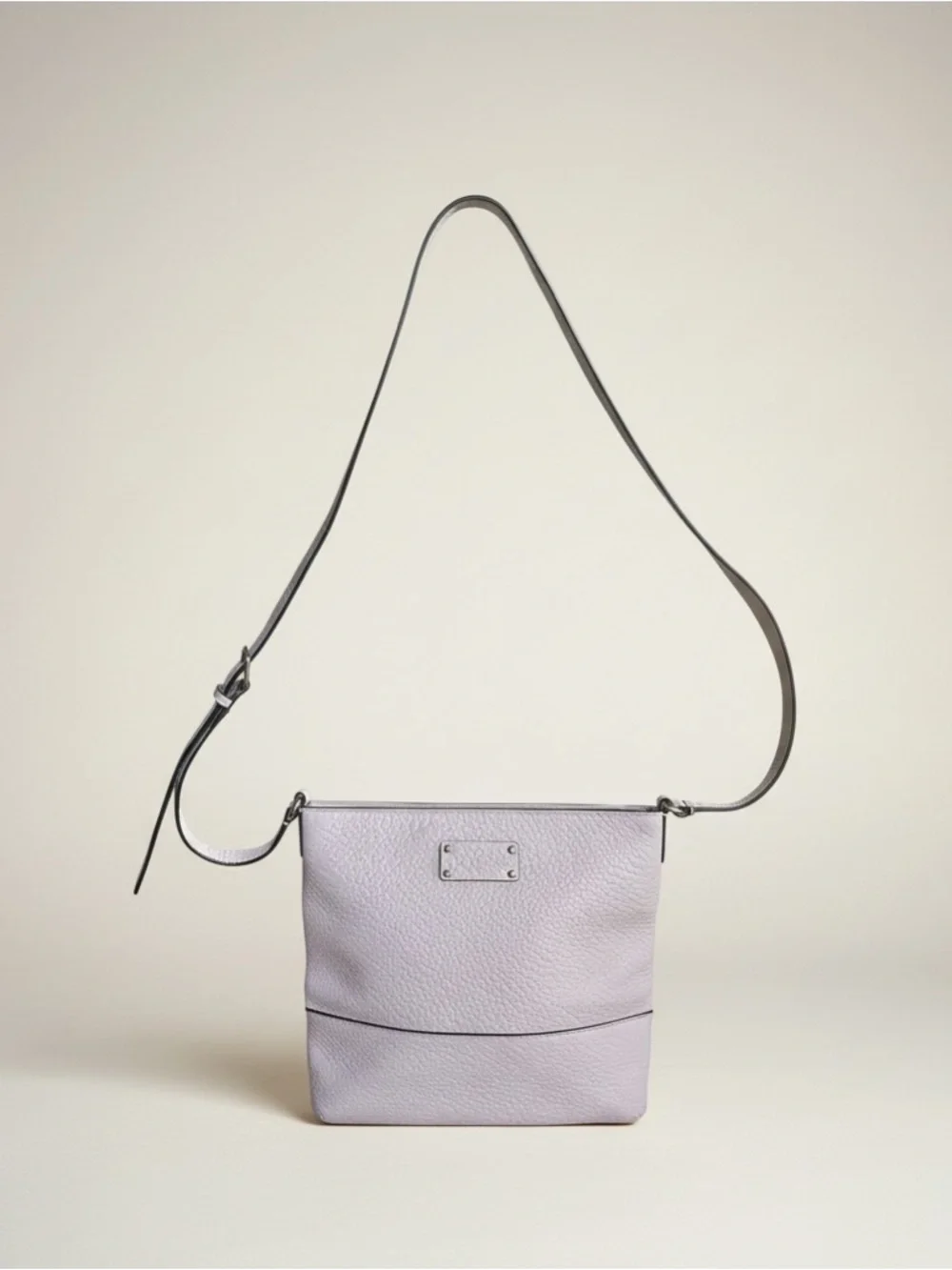 Kate Spade Pebbled Leather Crossbody Bag Blush Pink Taupe NWOT
